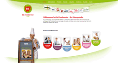 Desktop Screenshot of bel-foodservice.de